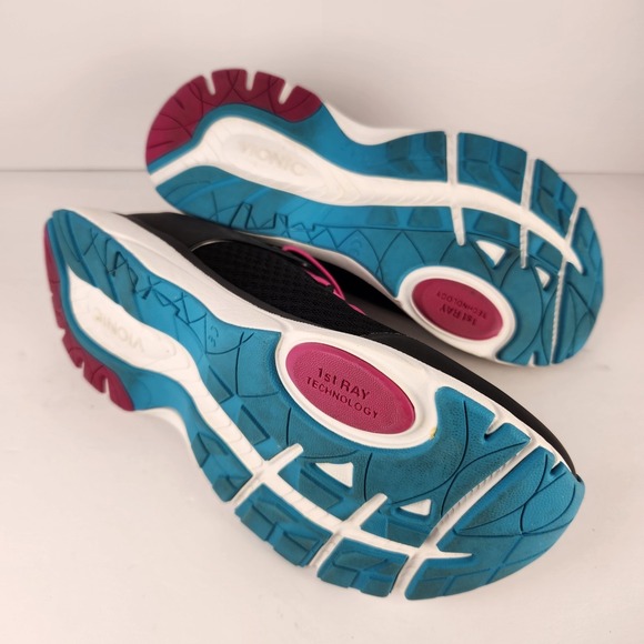 Vionic Drift London Women's Comfy Casual Sneakers Black Size 8.5 - Picture 7 of 7